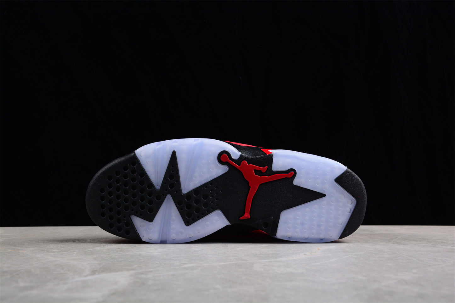 Air Jordan 6 Retro 'Toro Bravo' close up bottom