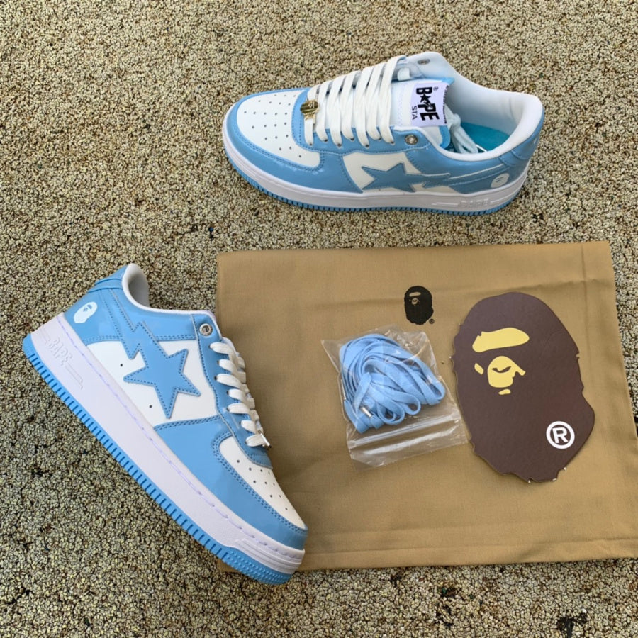 BAPE SK8 STA 'Moonlight' close up both