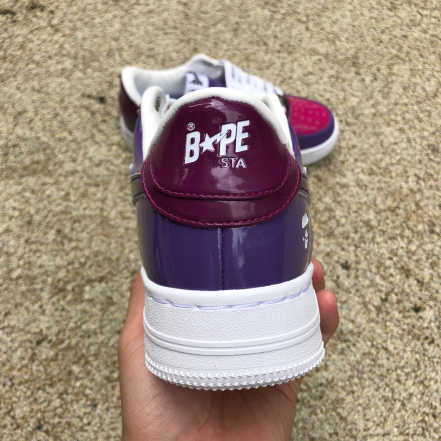 BAPE SK8 STA ‘Purple’ close up back