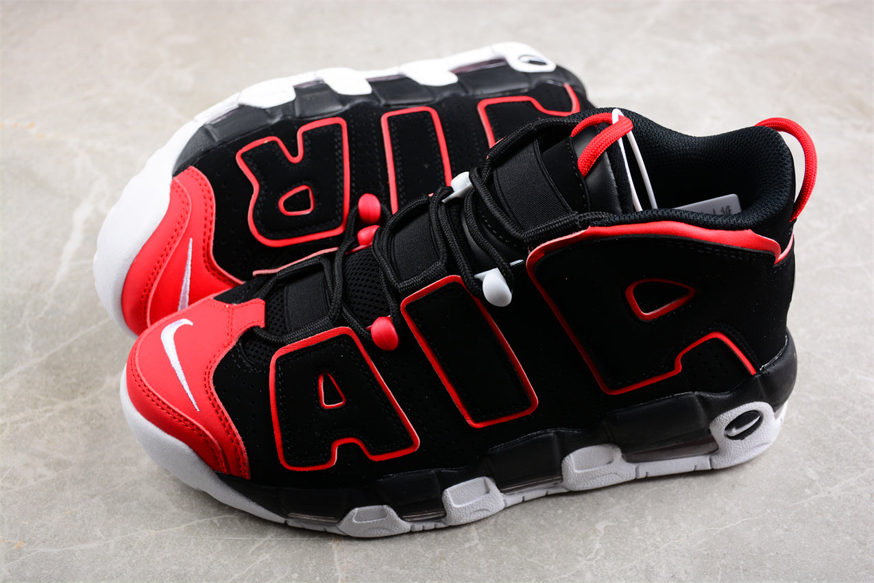Nike Air More Uptempo ’96 Red Toe’ close up both