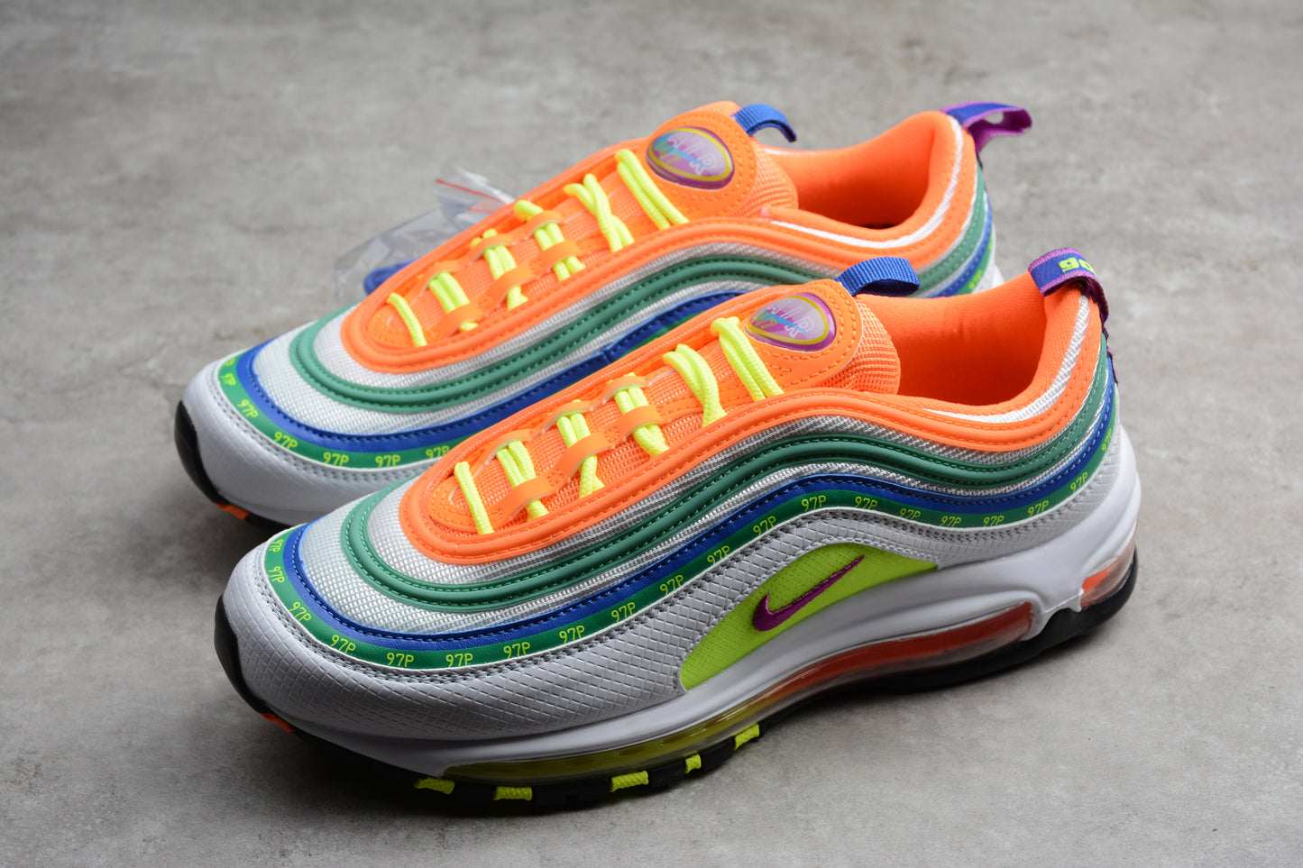 Nike Air Max 97 ‘On Air: London Summer of Love’ close up both