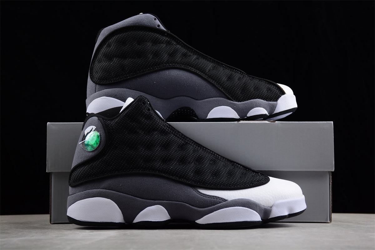 Air Jordan 13 Retro 'Black Flint' close up both