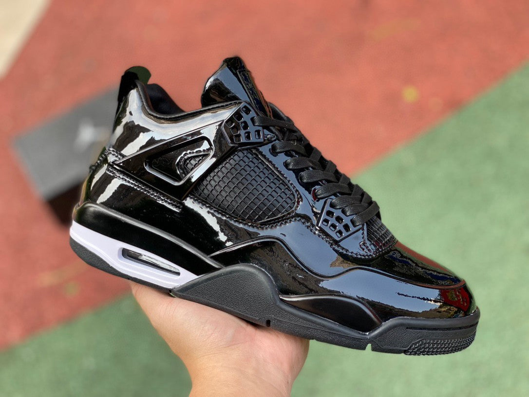 Air Jordan 4 Retro ’11LAB4-Black’ close up right