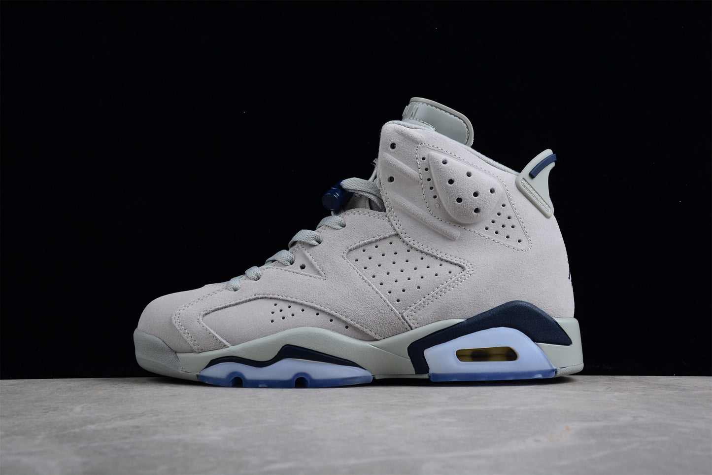 Air Jordan 6 Retro ‘Georgetown’ close up