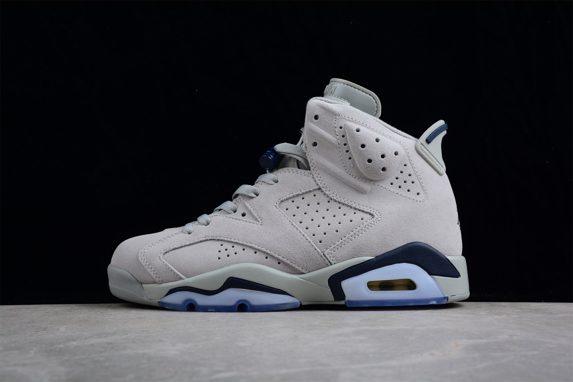 Air Jordan 6 Retro ‘Georgetown’ close up