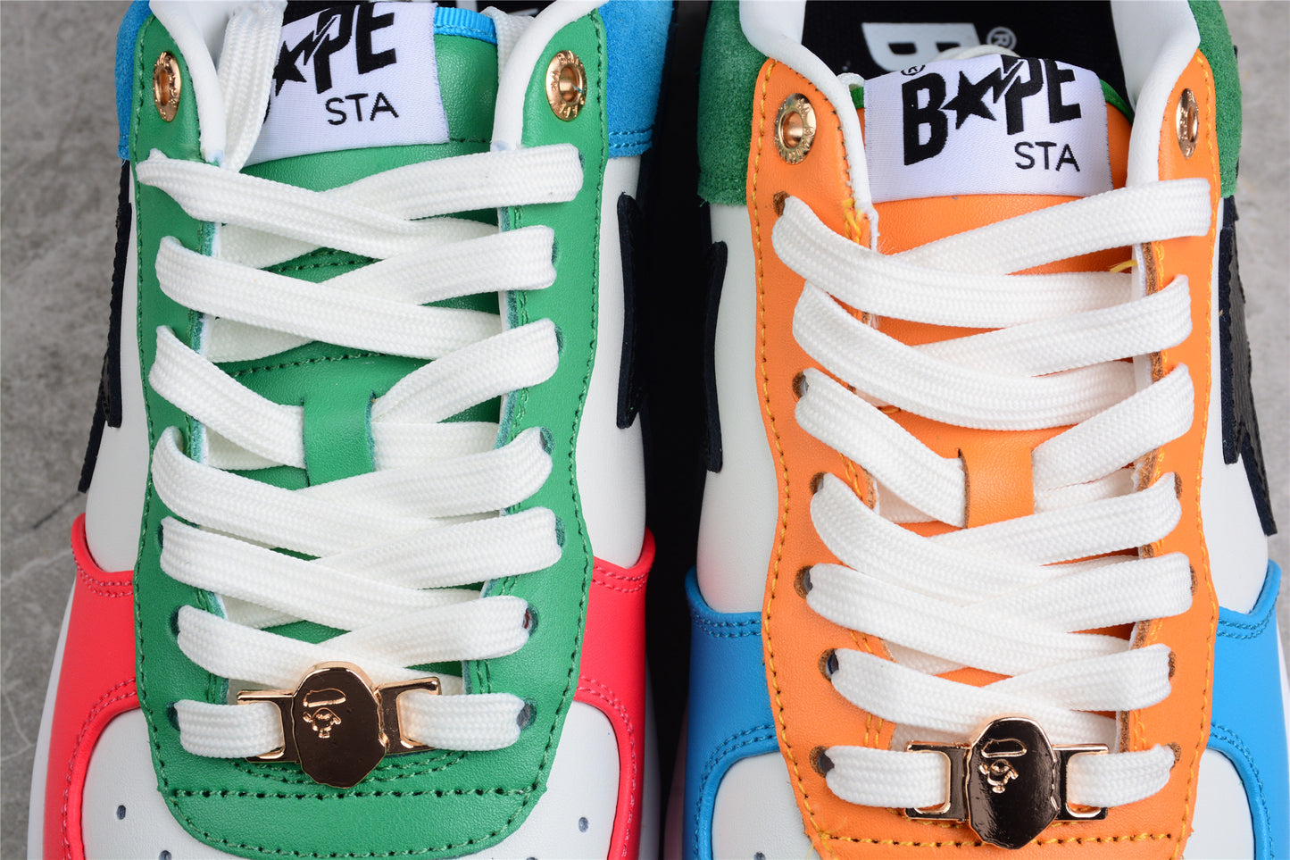 Bapesta ‘Tokyo Olympics 2021’ close up both (quality)
