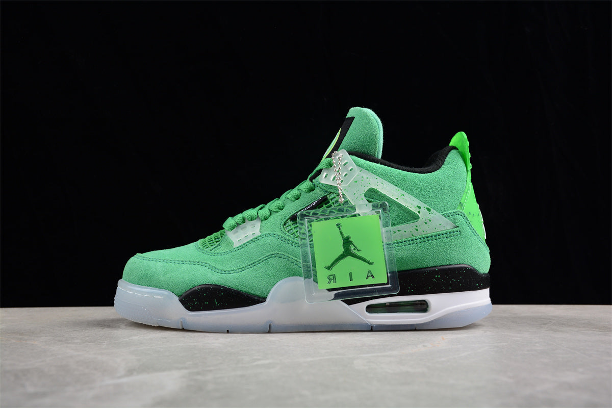 Mark Wahlberg x Air Jordan 4 Retro ‘Wahlburgers’ close up