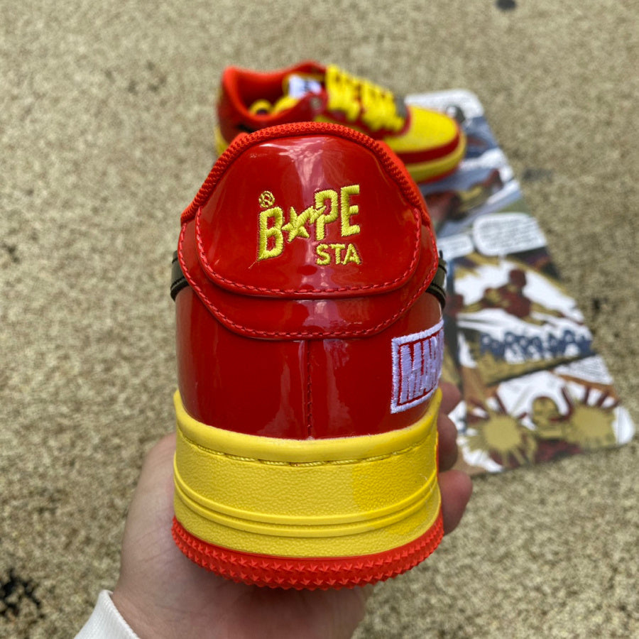 Marvel x Bapesta ‘Iron Man’ close up back