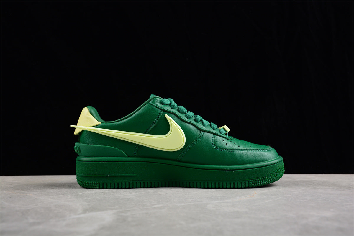 AMBUSH x Nike Air Force 1 Low 'Pine Green' close up right
