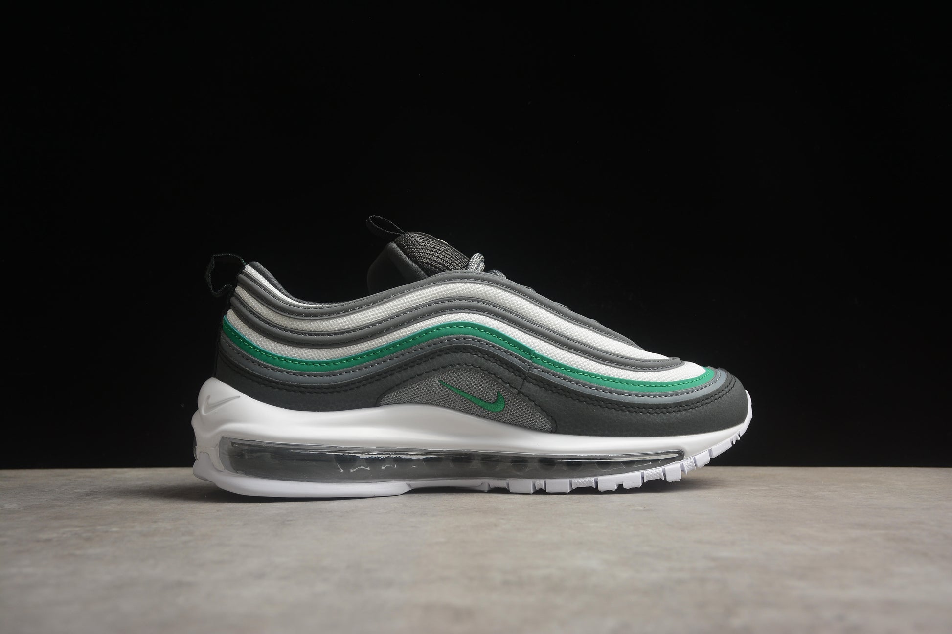 Nike Air Max 97 Stadium Green close up right