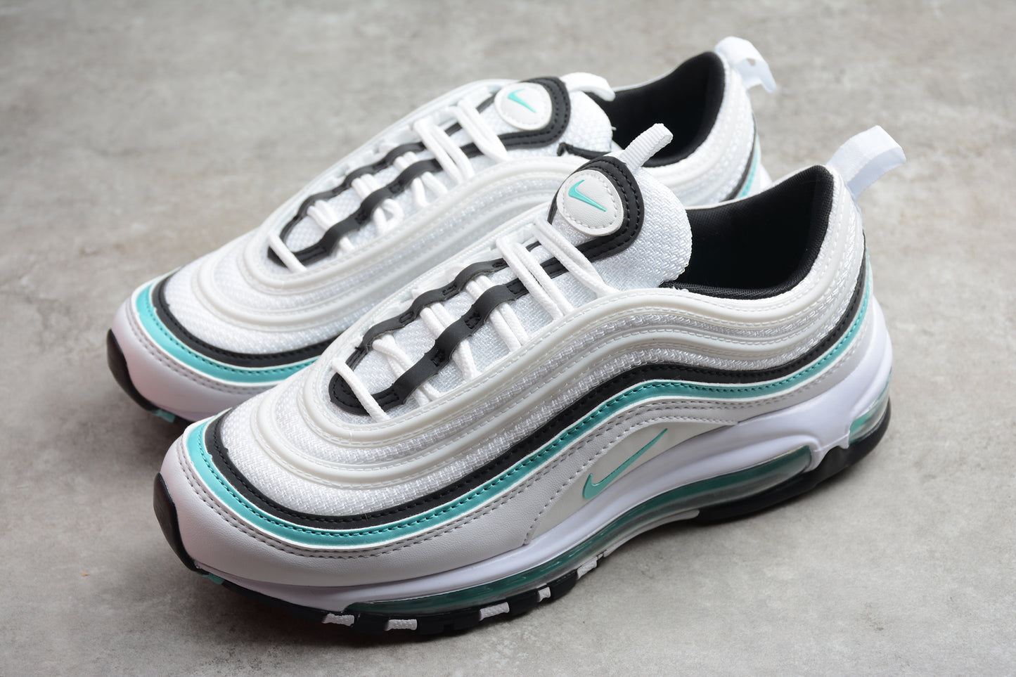 Nike Air Max 97 ‘Aurora Green’ close up both