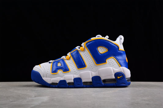 Nike Air More Uptempo GS ‘Golden State Warriors’ close up