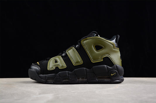Nike Air More Uptempo ‘96 Rough Green’ close up