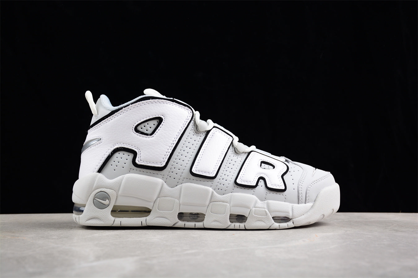 Nike Air More Uptempo ’96 Photon Dust’ close up right