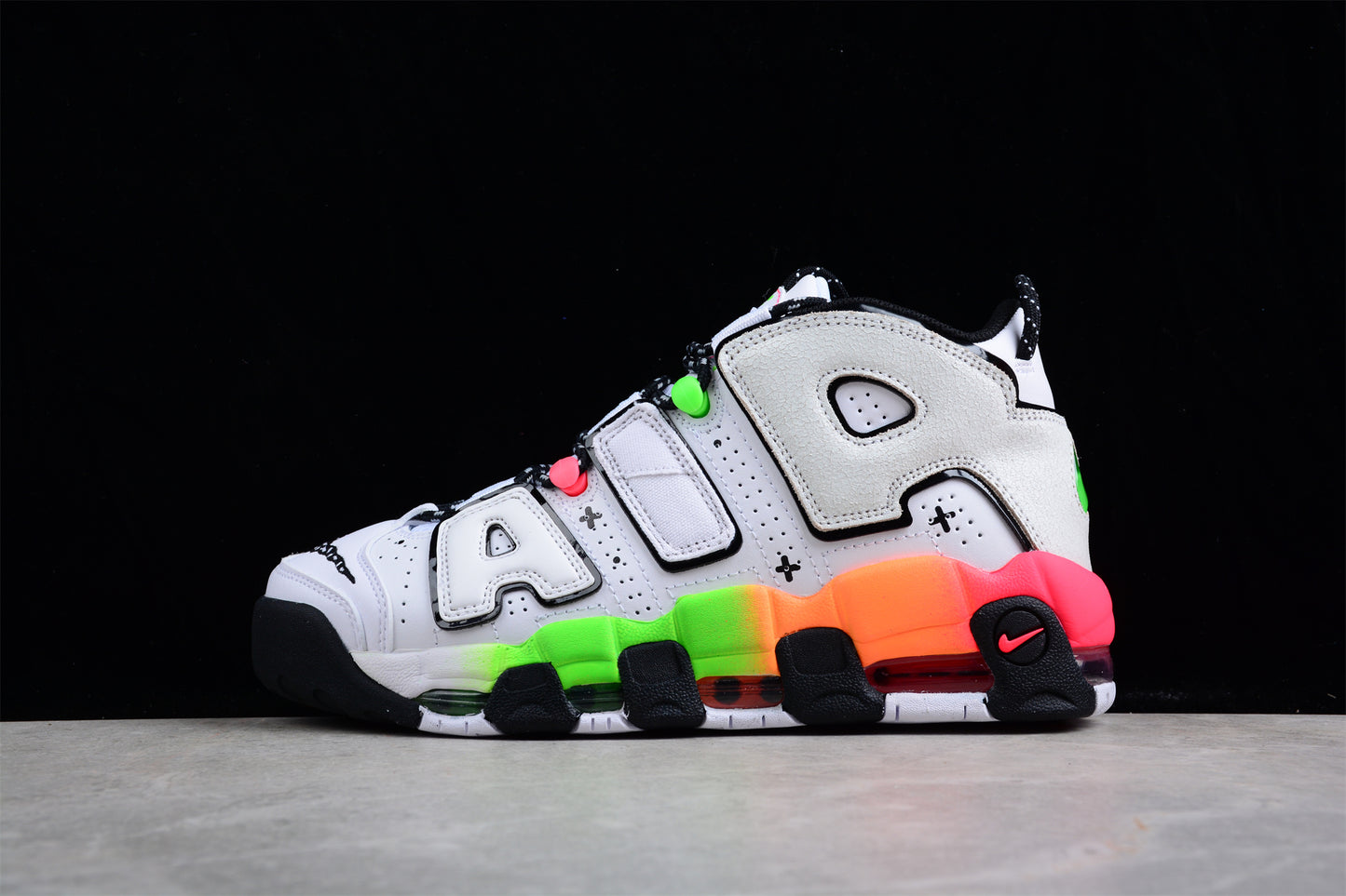 Nike Air More Uptempo ‘Ghost’ close up 